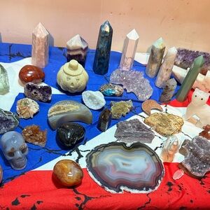 Assorted Crystal and Stone Collection